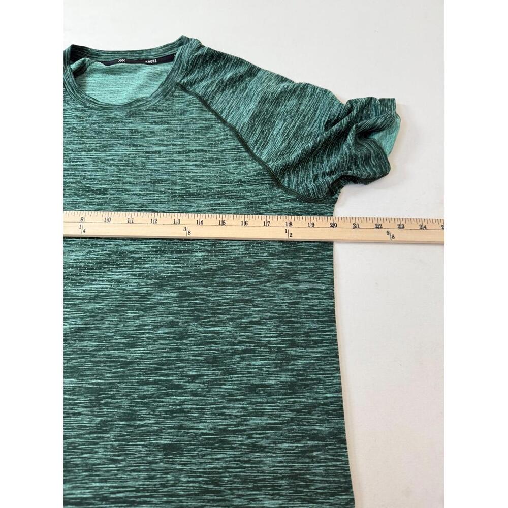 Rhone Shirt Medium Green Vapor Training Active Running Gym Workout - Picture 5 of 6